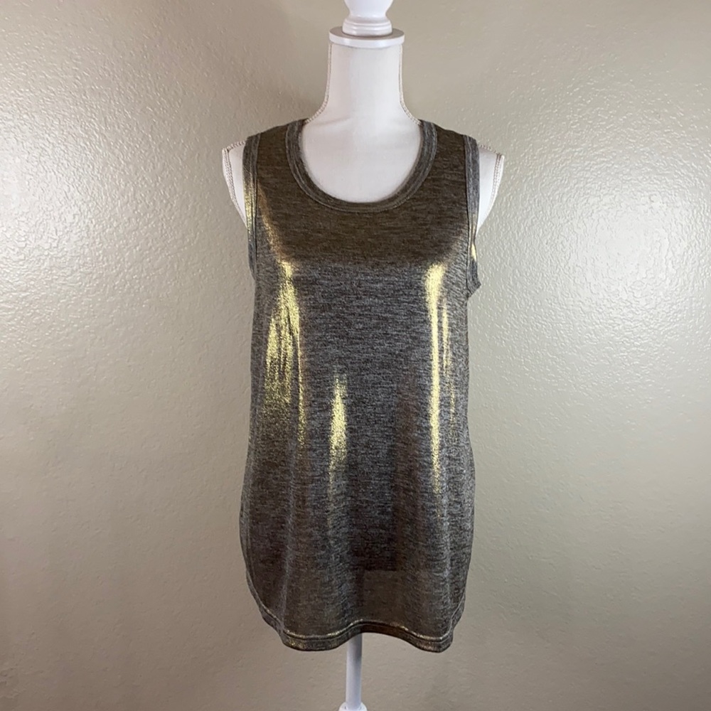 Sam Edelman Winter Folklore NWT Metallic Sz L